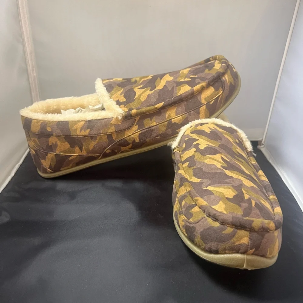 Deer Stags SUPRO‎ Camo Indoor/Outdoor Slippers Men’s Size 12 New
